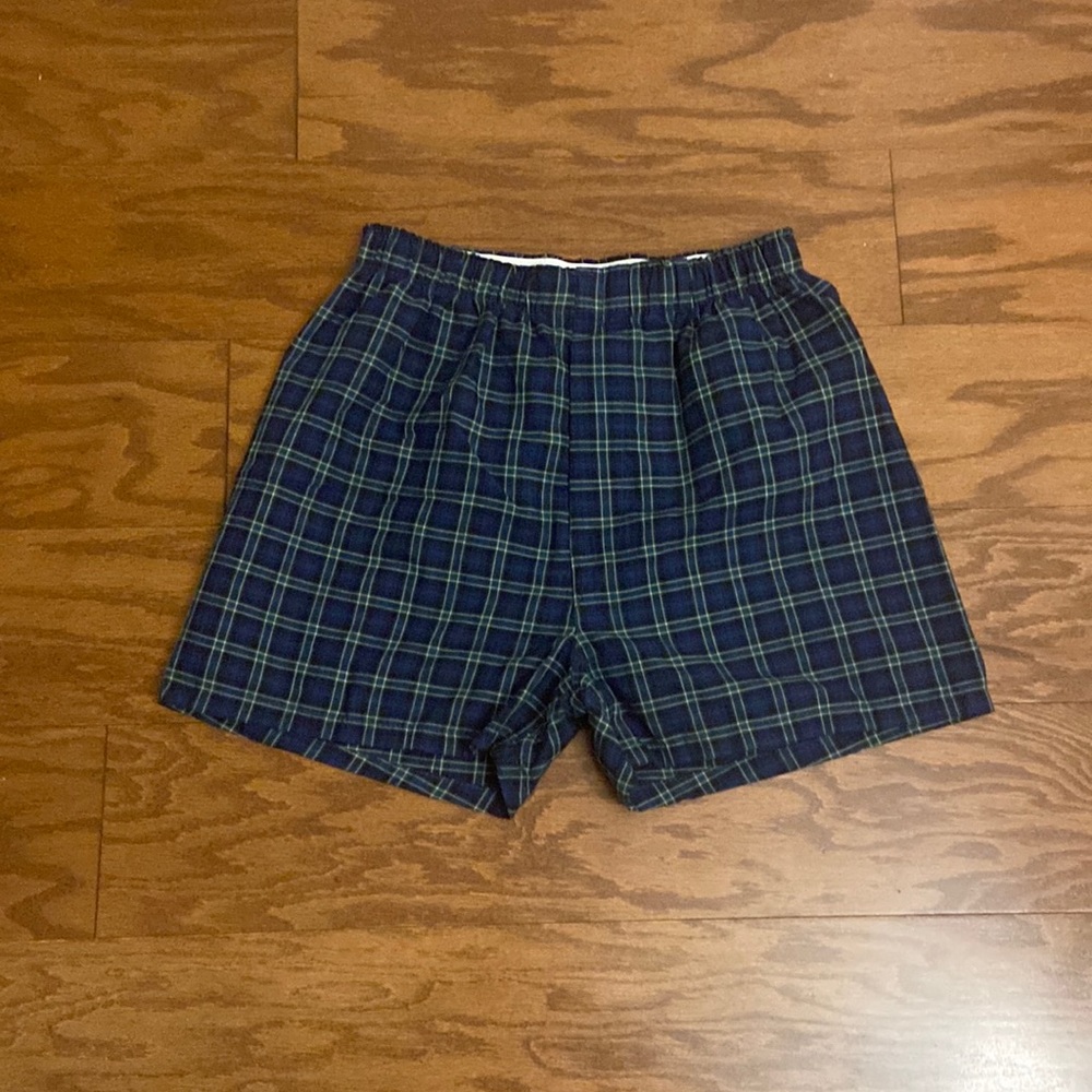 🧡 boy’s plaid boxers
